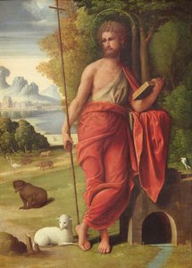 St. John the Baptist in the Wilderness by Ortolano